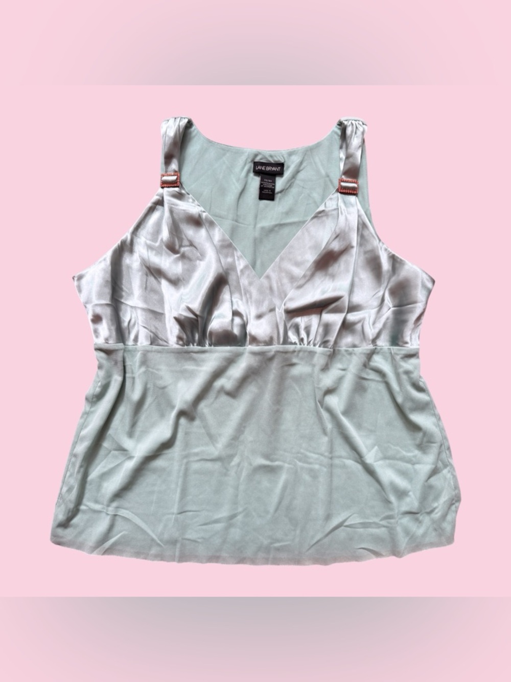 Lane Bryant light blue top